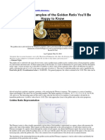 13 Real-Life Examples of The Golden Ratio You'll Be Happy To Know