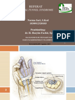 Referat: Carpal Tunnel Syndrome