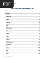 DBA Commands