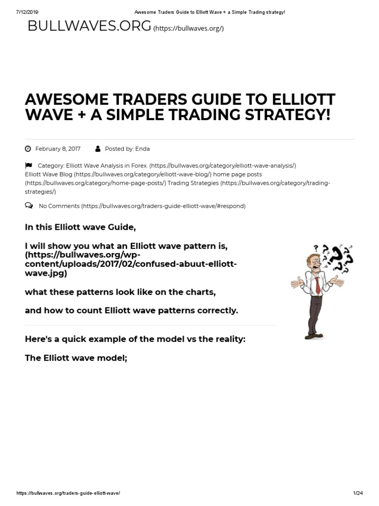 Elliott Wave Trading Strategies Guide | PDF | Market Trend | Financial ...