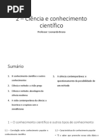 2 – Ciência e conhecimento científico.pdf