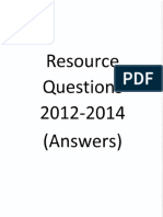 Resource Questions 2012-2014 Answers.pdf