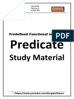 3.predicate Study Material 2