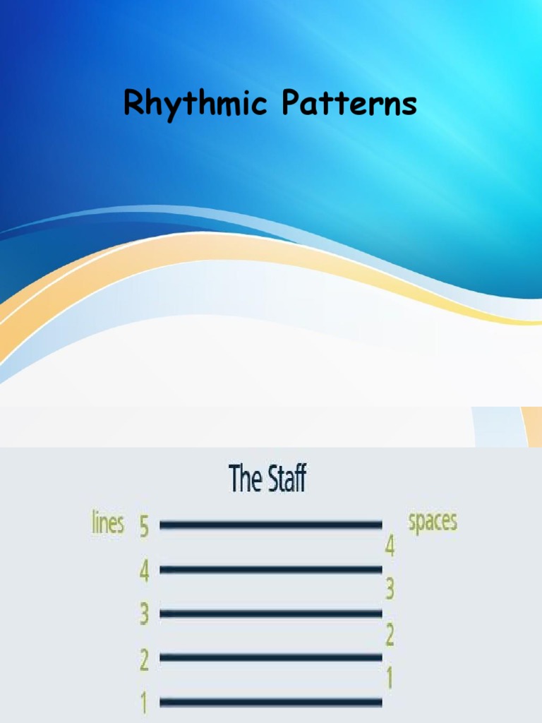 Rhythmic Patterns | PDF