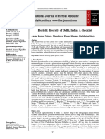 Floristic Diversity of Delhi Checklist