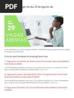 Vagas de emprego do dia 29 de Agosto de 2019 (110 VAGAS) - MMO.pdf