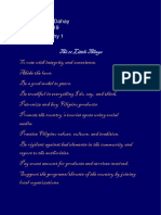 The 12 Little Things: Jay Vinson Z. Dahay August 10, 2019 AB - Philosophy 1 NSTP - YA 1