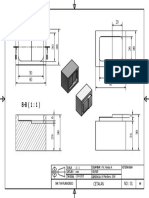 B-B (1:1) dimensional drawing of SMK TKM PURWOREJO building floor plan