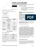 Taxation Law Ii Review: Transfer Taxes