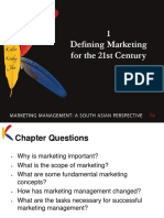 1 Defining Marketing For The 21st Century