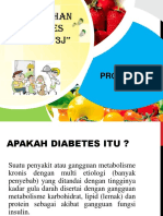 Pencegahan Diabetes Dengan 3J (Promkes)