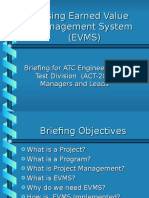 Using Earned Value Management System (EVMS)