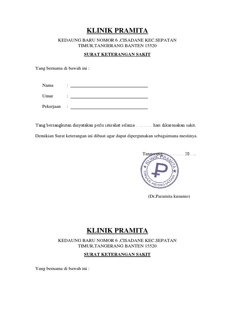 Klinik Pramita Sepatan