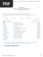 System Design Primer