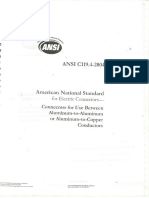 Ansi C119 .4 - 2004 Conectores Transverales para Conexion en Caliente