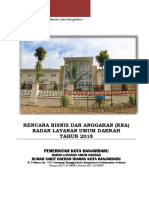 Rencana Bisnis Anggaran (Rba) RSD Idaman Kota Banjarbaru Tahun 2018 PDF