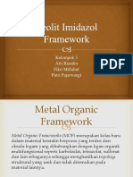 Zeolit Imidazol Framework