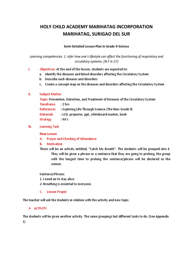 Sdlp diseases of circulatory system and disorders of blood pdf