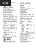 Soal Pilihan Ganda TTG Sistem Regulasi