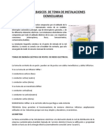 Circuitos Basicos de Toma de Instalaciones Domiciliarias