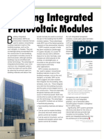 Photovoltaic Modules: Building Integrated