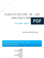 Clasificación de las obligaciones by Nelly González