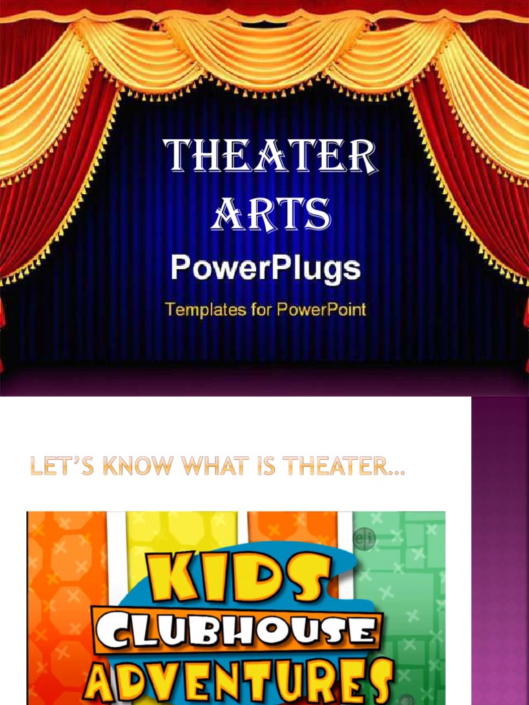Philippine Theater Arts Overview | PDF | Actor | Theatre