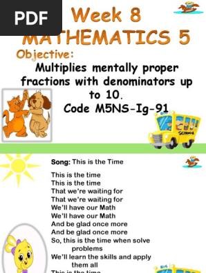 cot in math 5