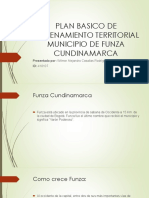 Plan básico de ordenamiento territorial Funza Cundinamarca