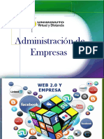 WEB 2 0 Diapositiva Informatica Empresarial