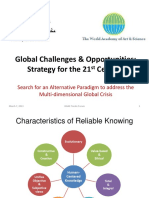 Global Challenges & Opportunities: Strategy For The 21 Century