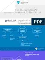 Psychosis in Parkinson's Disease: Management Strategies: Greg Pontone, M.D., M.H.S