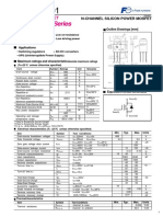 Super FAP-G Series: Fuji Power Mosfet