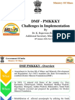 Government Of India Ministry Of Mines DMF PMKKKY - Challenges in Implementation