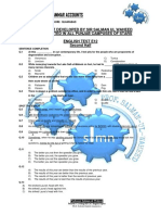 2nd Half Test SLMN PDF