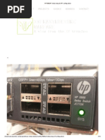 HP 5900AF Initial Setup & IRF Configuration