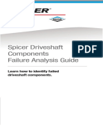 Spicer Driveshaft Components Failure Analysis Guide