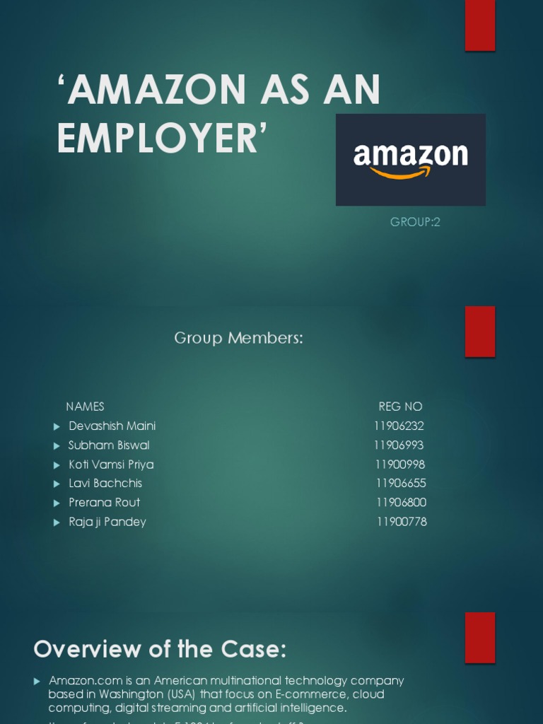 Amazon's Workplace Culture Analysis | PDF | Organizational Culture ...