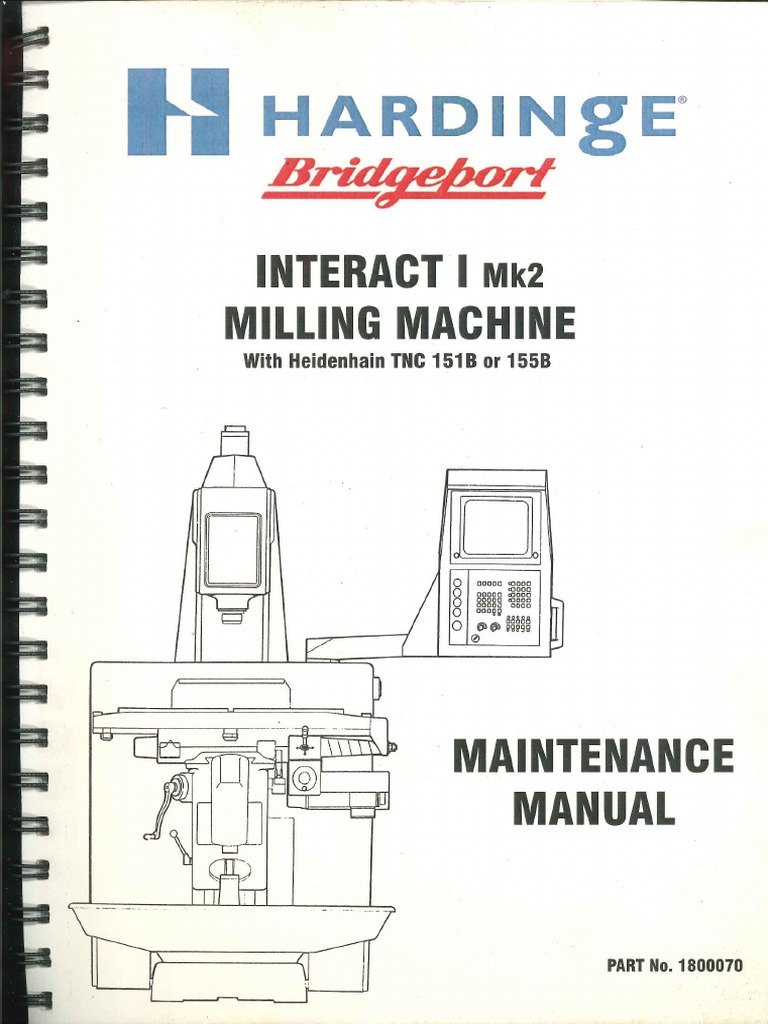 Bridgeport Interact MK2 Manual PDF
