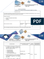 Activity - Descripción de Un Sistema de Procesamiento Digital de Señales