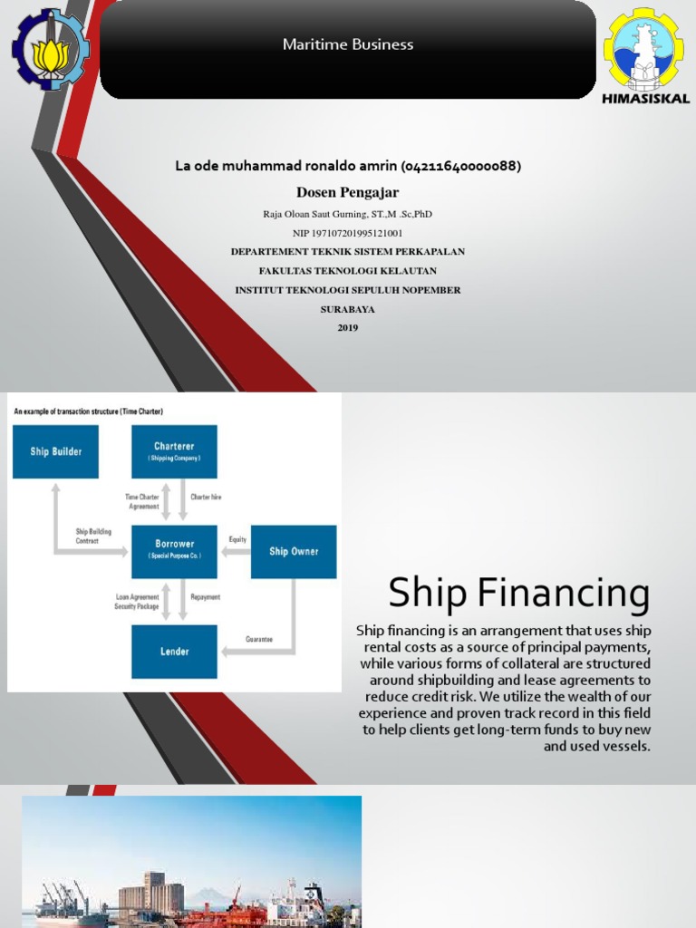 Ronaldo Ship Financing Cok | PDF | Capital Structure | Bonds (Finance)