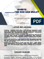 Paparan Komite Kesehatan Gigi Dan Mulut (15 April 2019) Final