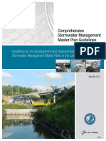 Comprehensive Storm water Management Master Plan Guideline