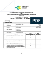 01 - Form Bantu Validasi Kriteria Keterpencilan Puskesmas Wedomu Kab - Belu Nusa Tenggara Timur