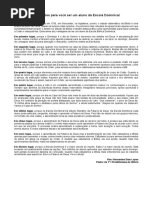 Pastoral nº 000 - 18.03.18 - Dez Razões Para Você Ser Um Aluno da Escola Dominical.doc