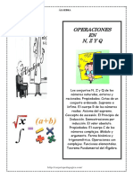 Operaciones en N, Z y Q