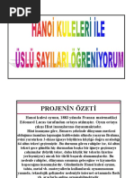 Hanoi̇ Kuleleri̇ İle Üslü Sayilari Öğreni̇yorum Son