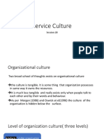 Session Service Culture