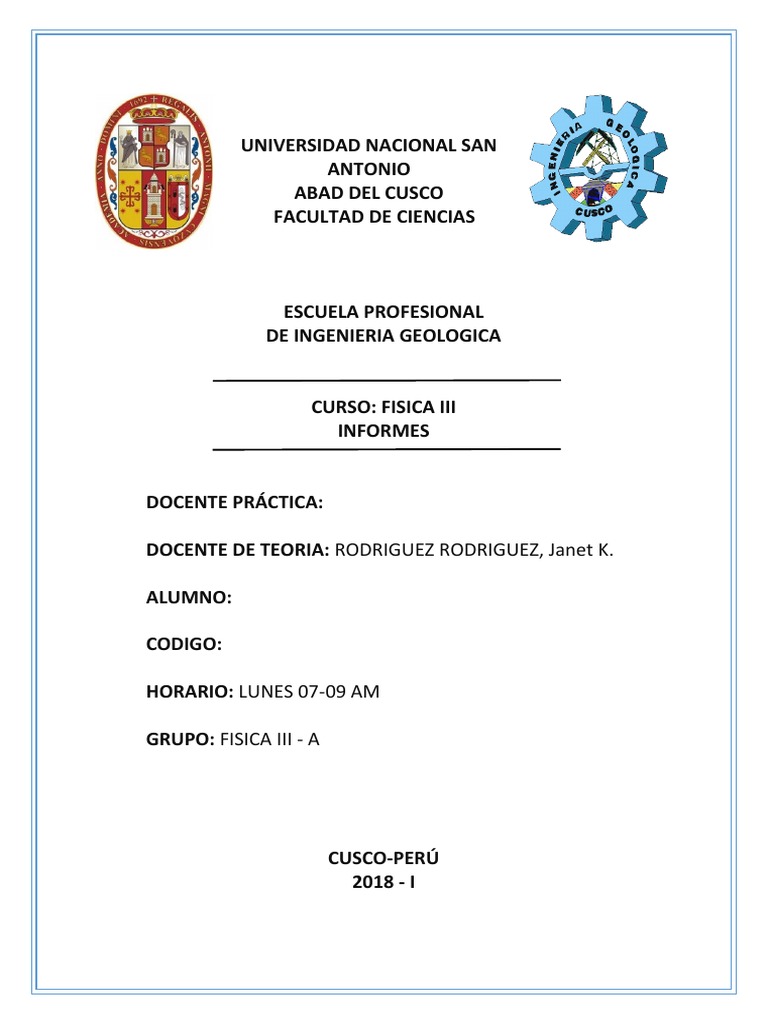 Fisica 3 Lab 5 Final PDF | PDF | Corriente eléctrica | Calor