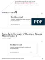 Some Basic Concepts of Chemistry Class 11 Notes Chapter 1.pdf